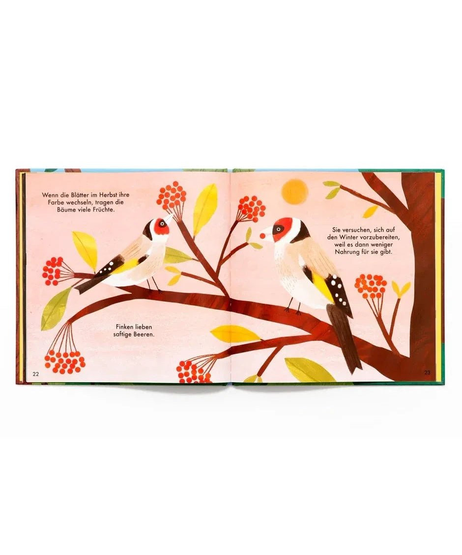 Laurence King Publishing - WUNDERBARER WALD Kinderbuch • Bäume und Vögel - ROSA ECK