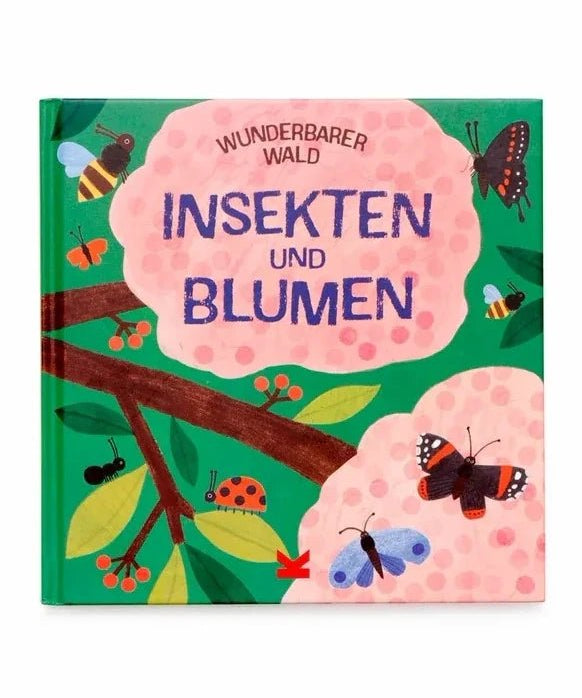 Laurence King Publishing - WUNDERBARER WALD Kinderbuch • Insekten und Blumen - ROSA ECK