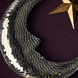 Le petit Souk - Facetten-Mond zum Aufhängen (22 cm) • Silber - ROSA ECK