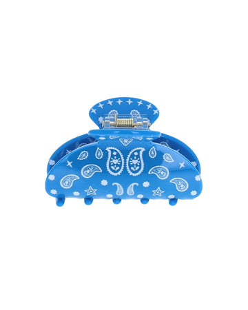 Le petit Souk - Haarklammer • Bandana Blau - ROSA ECK