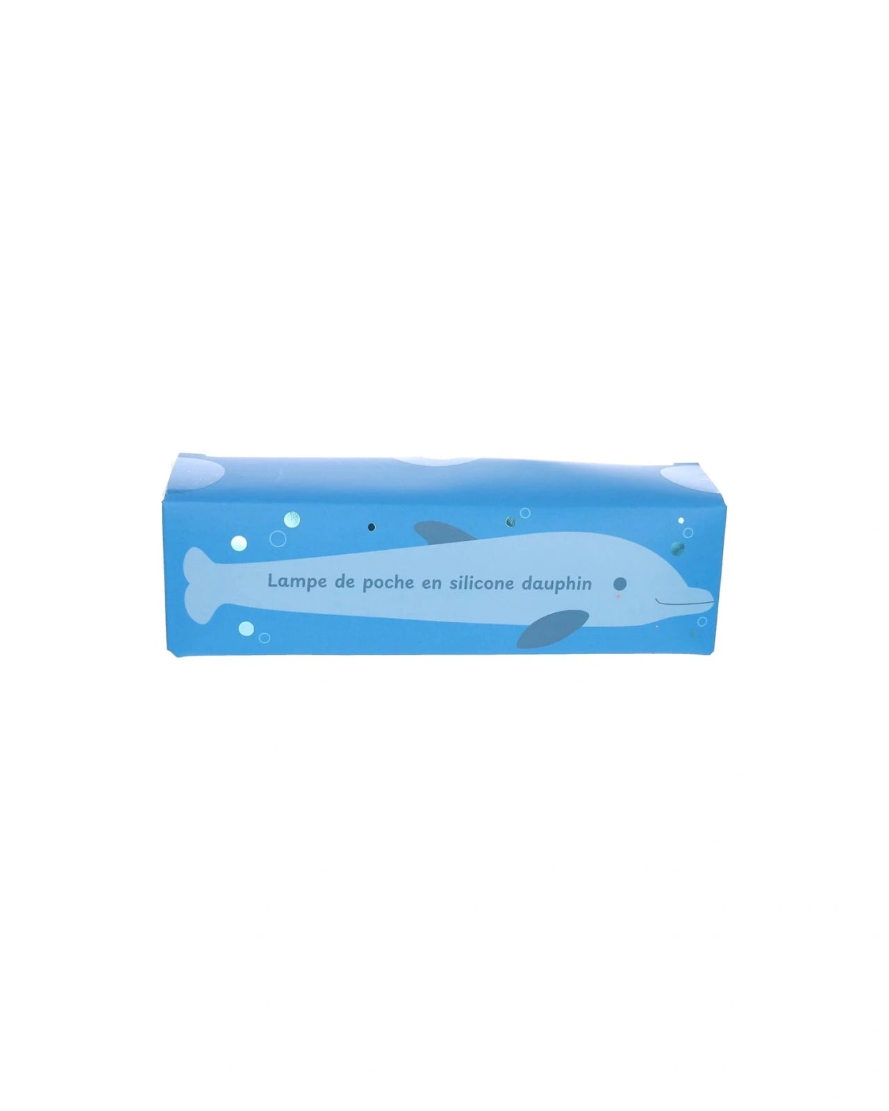 Le petit Souk - Kinder-Taschenlampe aus Silikon • Delfin - ROSA ECK