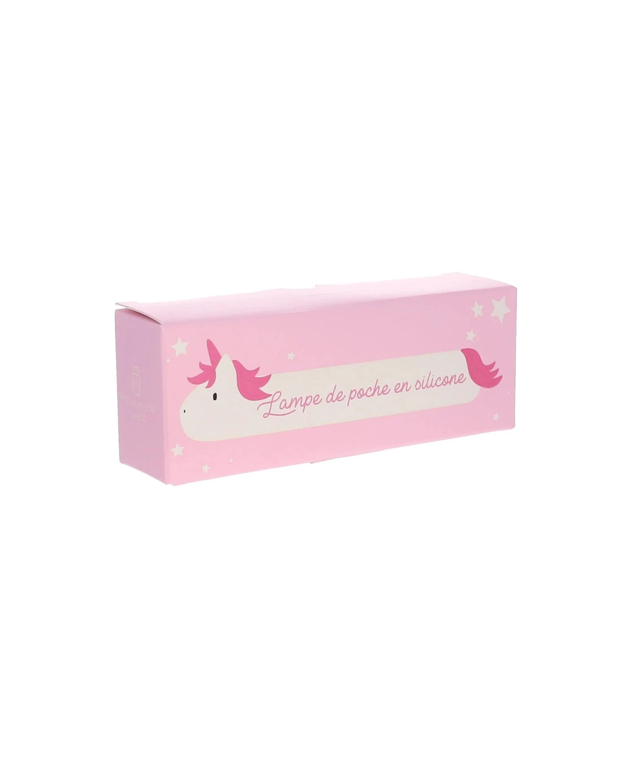 Le petit Souk - Kinder-Taschenlampe aus Silikon • Einhorn - ROSA ECK