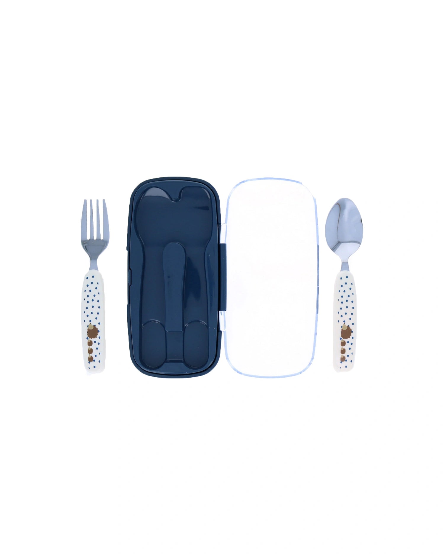 Kinderbesteck mit Etui • Igel