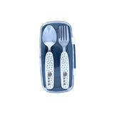 Le petit Souk - Kinderbesteck mit Etui • Igel - ROSA ECK