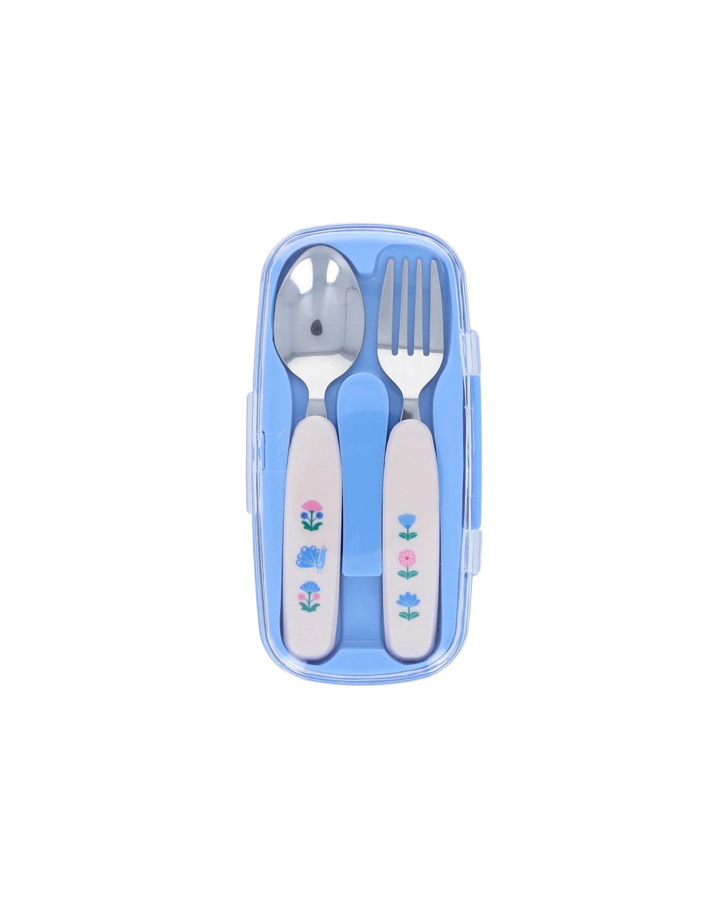Kinderbesteck mit Etui • Pfau