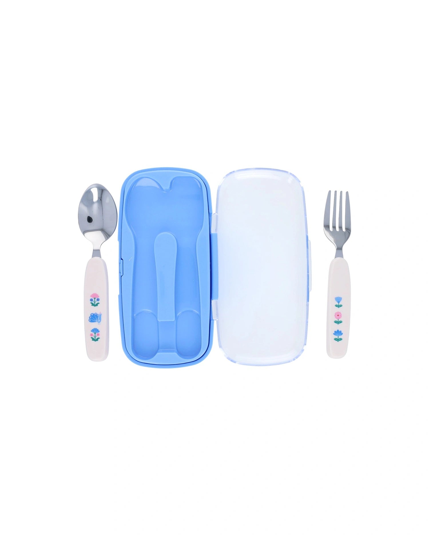 Kinderbesteck mit Etui • Pfau