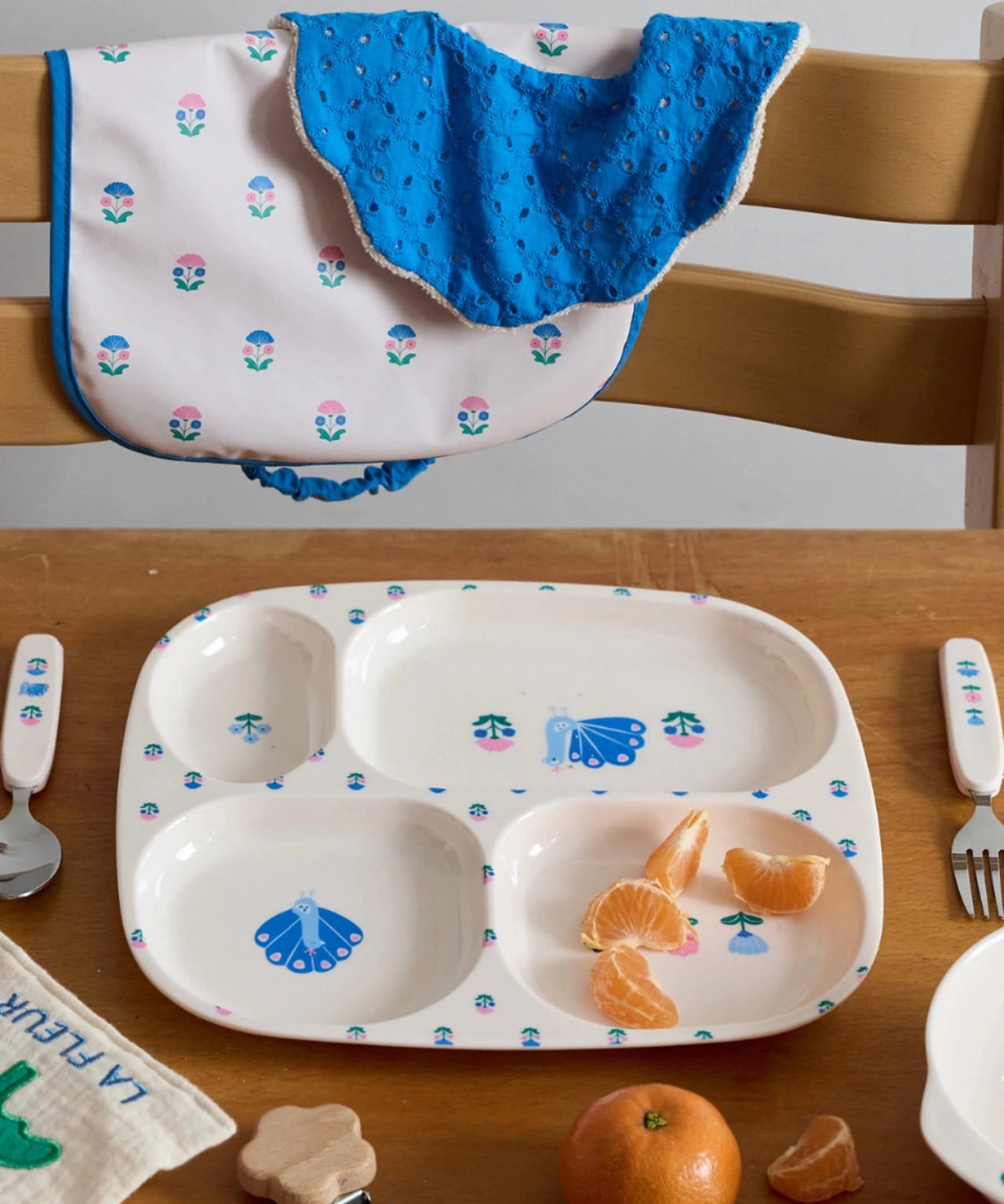 Le petit Souk - Kinderbesteck mit Etui • Pfau - ROSA ECK