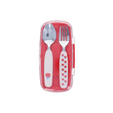 Kinderbesteck mit Etui • Vichy Apfel
