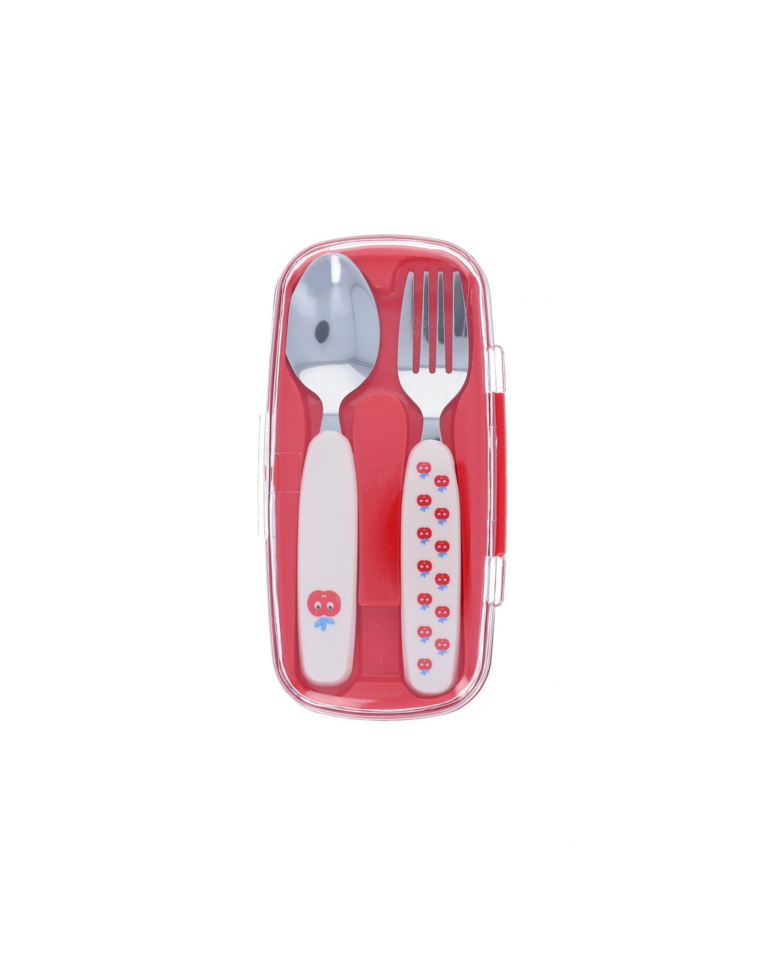 Kinderbesteck mit Etui • Vichy Apfel