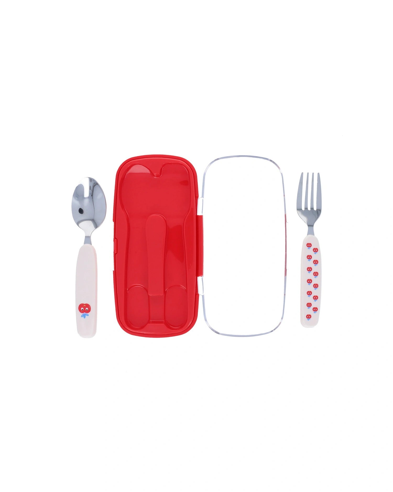 Kinderbesteck mit Etui • Vichy Apfel