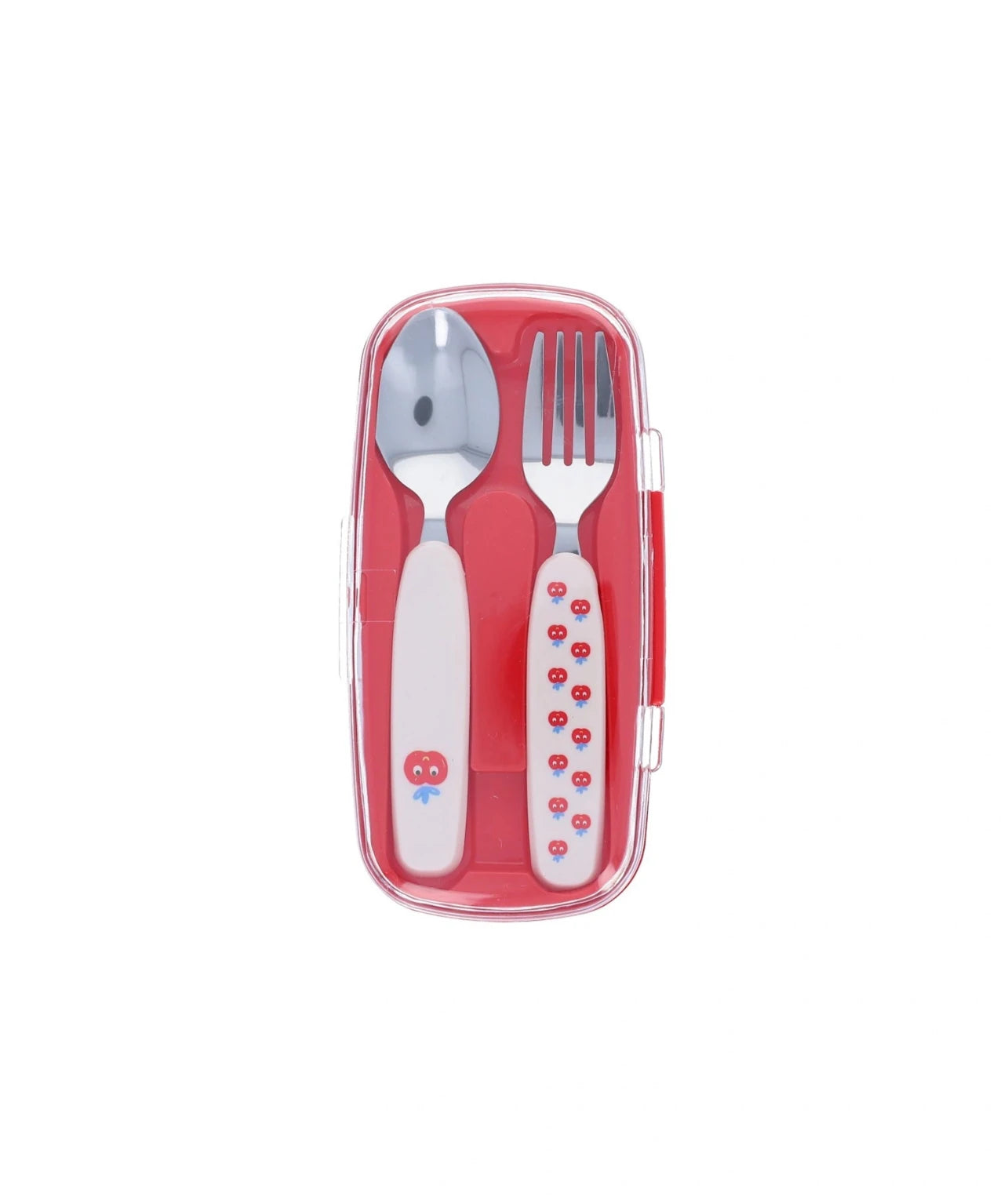 Le petit Souk - Kinderbesteck mit Etui • Vichy Apfel - ROSA ECK
