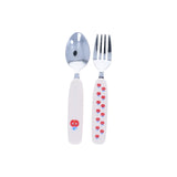 Le petit Souk - Kinderbesteck mit Etui • Vichy Apfel - ROSA ECK