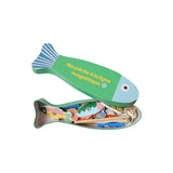 Magnetisches Angelspiel aus Holz • Fische