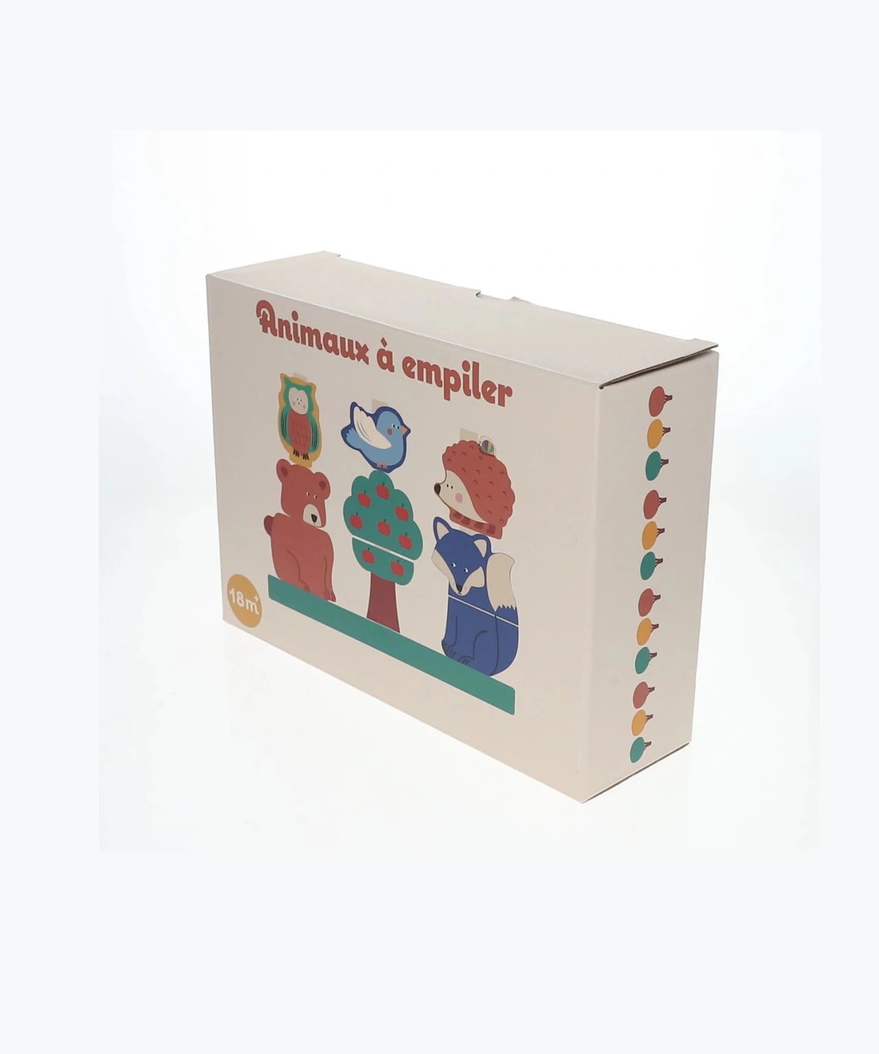 Le petit Souk - Stapelspiel aus Holz • Waldtiere - ROSA ECK