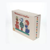 Le petit Souk - Stapelspiel aus Holz • Waldtiere - ROSA ECK