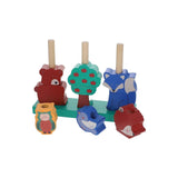 Le petit Souk - Stapelspiel aus Holz • Waldtiere - ROSA ECK