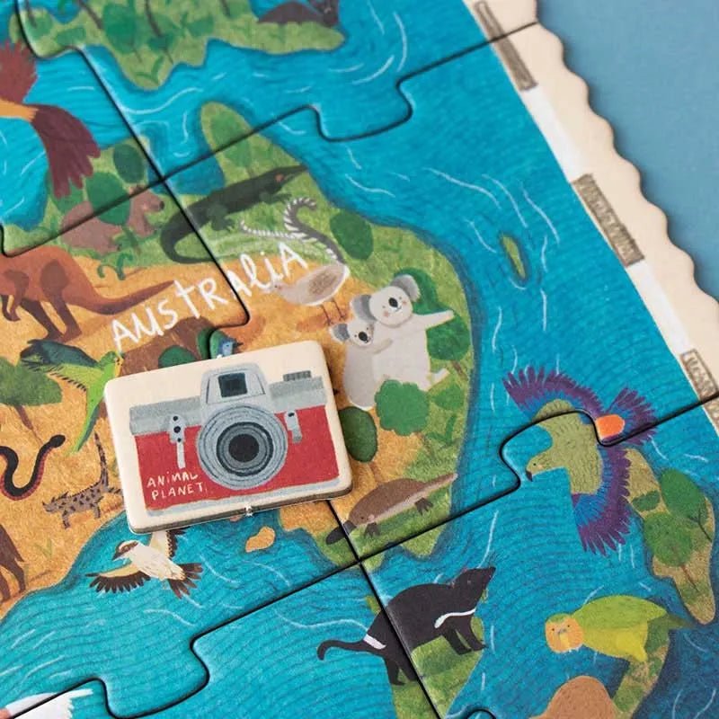 Londji - ANIMAL PLANET Kinder - Puzzle - Puzzle - ROSA ECK