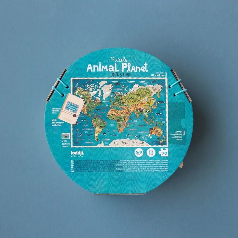 Londji - ANIMAL PLANET Kinder - Puzzle - Puzzle - ROSA ECK