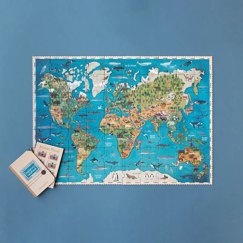 Londji - ANIMAL PLANET Kinder - Puzzle - Puzzle - ROSA ECK