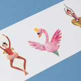 Londji - BALLERINE Temporäre Kinder - Tattoos - Kindertattoos - ROSA ECK