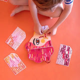 Londji - BE WILD! LION Aktivitätsset • Maske & Sticker - Spielzeug - ROSA ECK