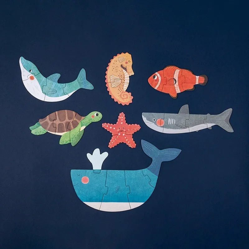 Londji - BLUE Kinder - Puzzle - Puzzle - ROSA ECK