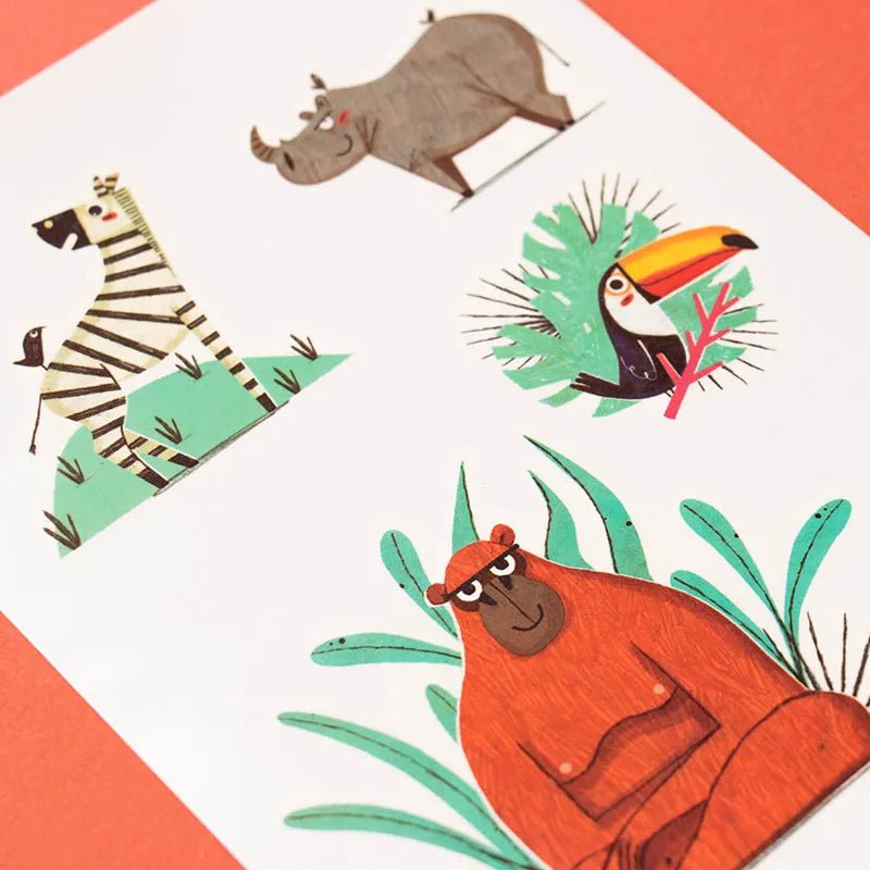 Londji - Kinder - Tattoos • Jungle - ROSA ECK