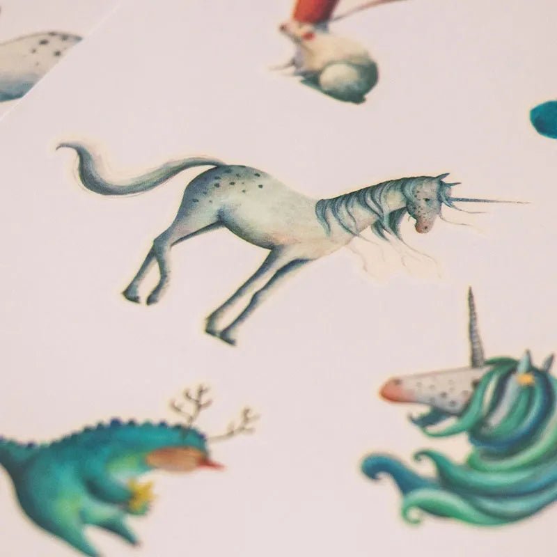 Londji - Kinder - Tattoos • Unicorn - ROSA ECK