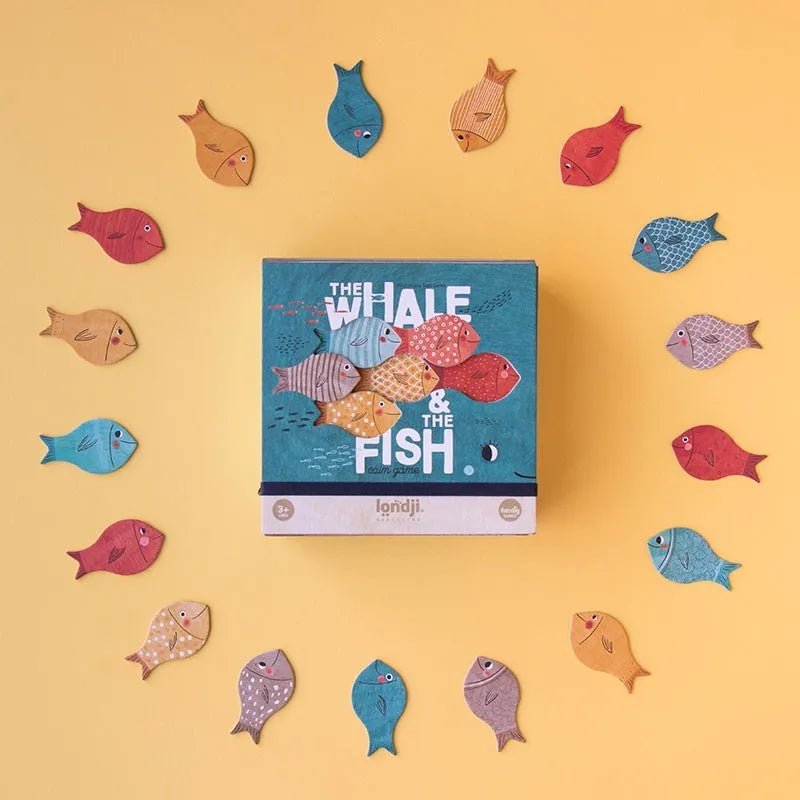 Londji - Legespiel (ab 3 Jahren) • The Whale & the Fish - ROSA ECK