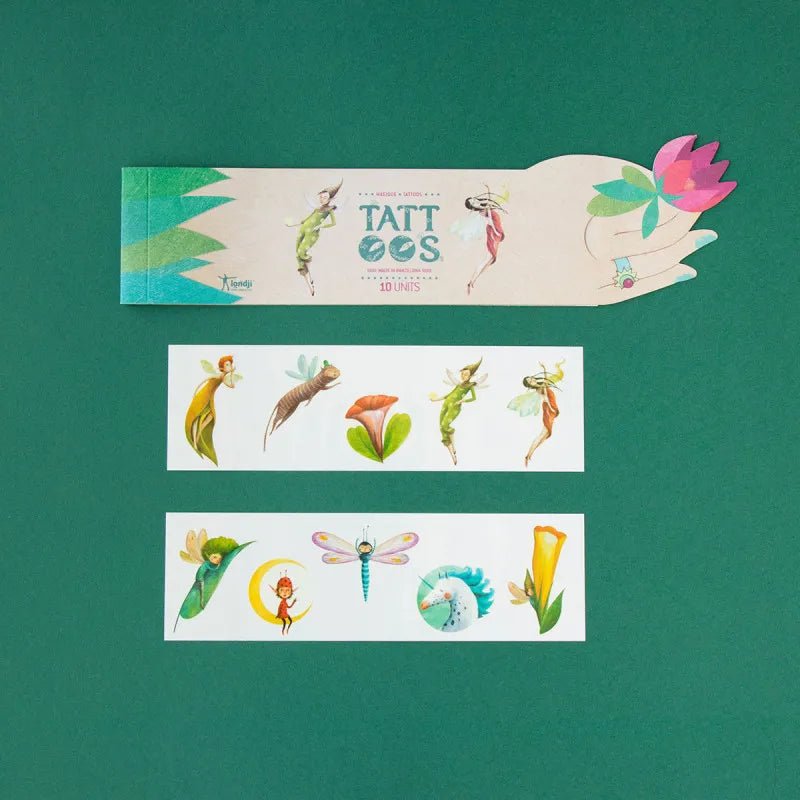 Londji - MAGIQUE Temporäre Kinder - Tattoos - Kindertattoos - ROSA ECK