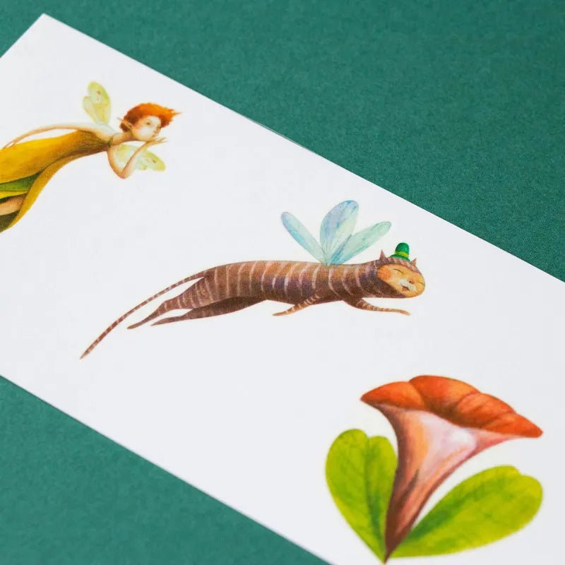 Londji - MAGIQUE Temporäre Kinder - Tattoos - Kindertattoos - ROSA ECK