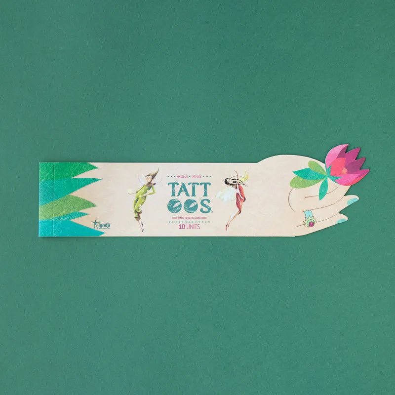 Londji - MAGIQUE Temporäre Kinder - Tattoos - Kindertattoos - ROSA ECK