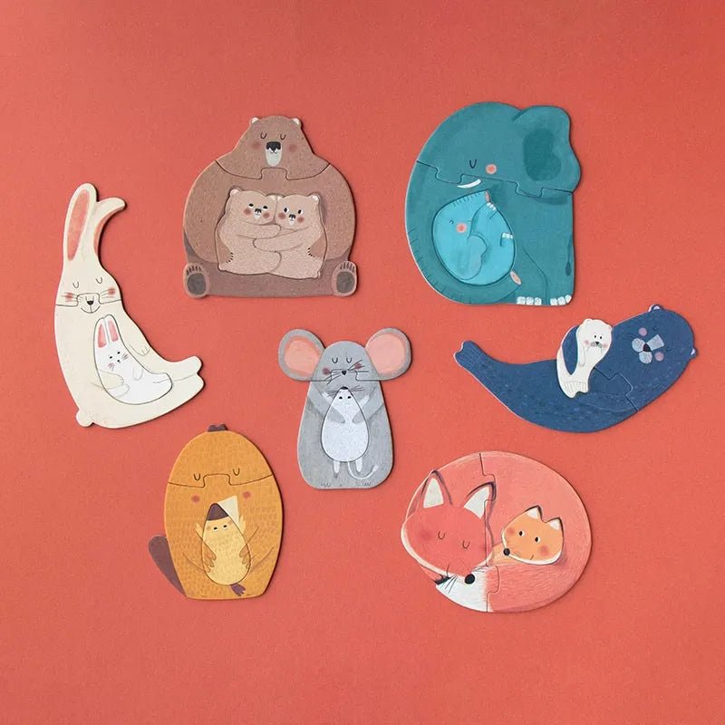 Londji - MAMA Kinder - Puzzle - Puzzle - ROSA ECK