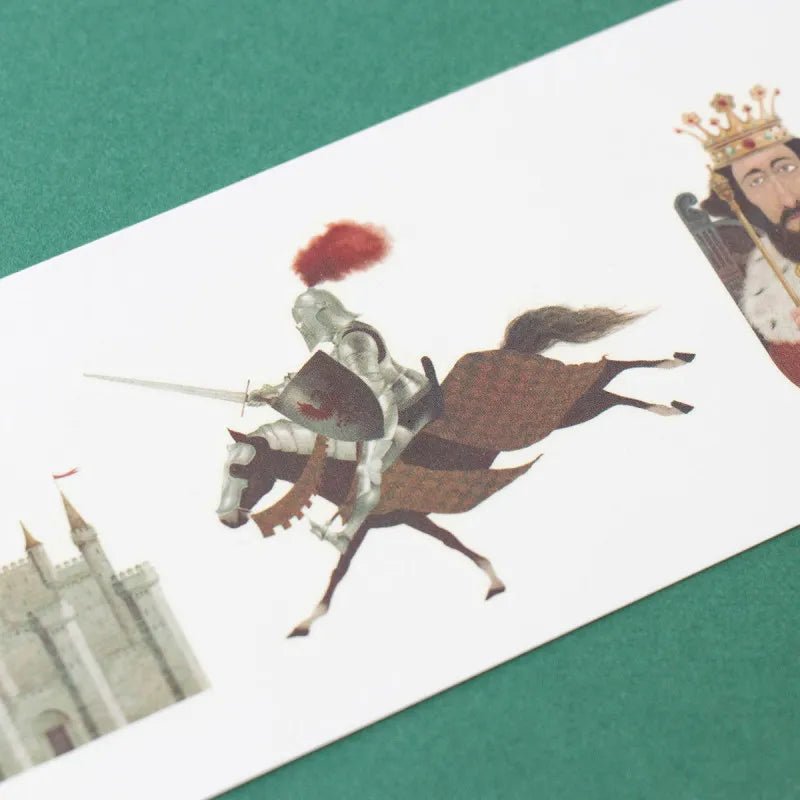 Londji - MEDIEVAL Temporäre Kinder - Tattoos - Kindertattoos - ROSA ECK