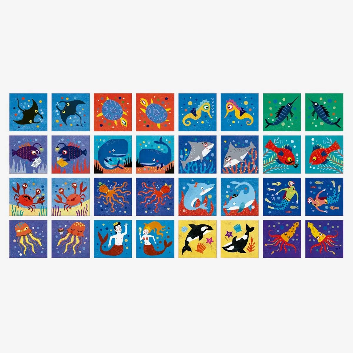Londji - Memory - Spiel • Ocean Animals - ROSA ECK