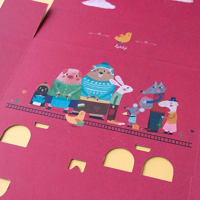 Londji - MY LITTLE TRAIN Kinder - Puzzle - Puzzle - ROSA ECK