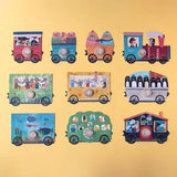 Londji - MY LITTLE TRAIN Kinder - Puzzle - Puzzle - ROSA ECK