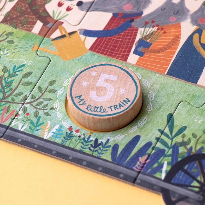 Londji - MY LITTLE TRAIN Kinder - Puzzle - Puzzle - ROSA ECK