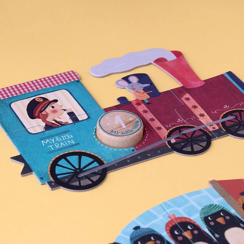 Londji - MY LITTLE TRAIN Kinder - Puzzle - Puzzle - ROSA ECK