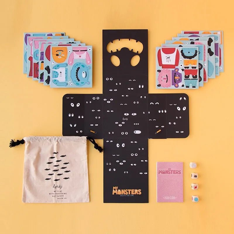 Londji - MY MONSTERS Familienspiel - Spiel - ROSA ECK