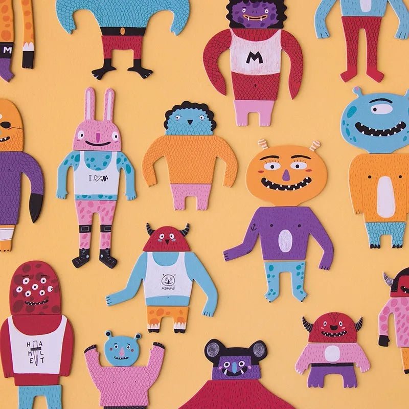 Londji - MY MONSTERS Familienspiel - Spiel - ROSA ECK