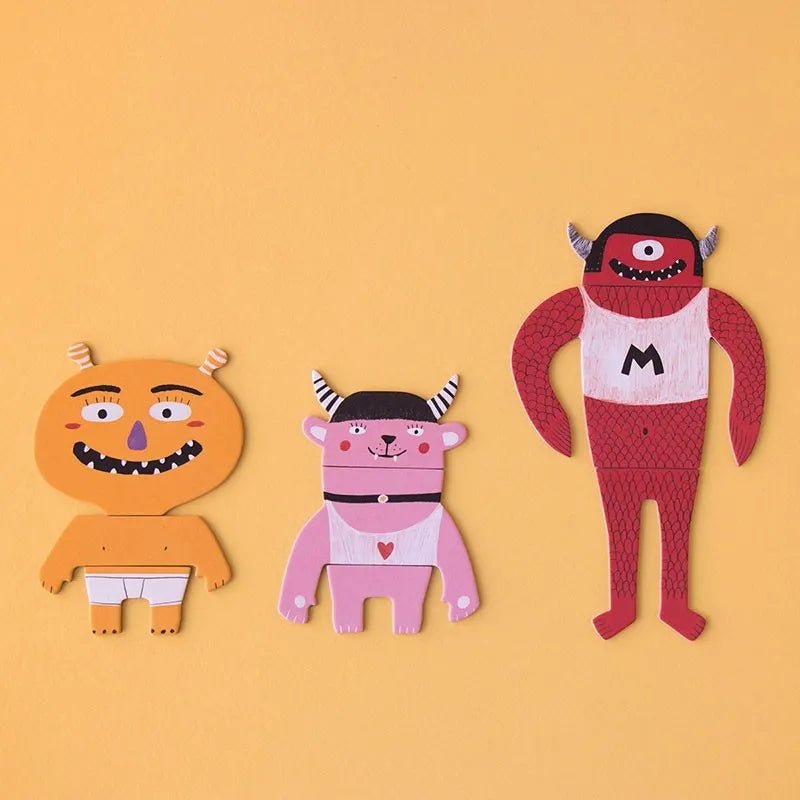 Londji - MY MONSTERS Familienspiel - Spiel - ROSA ECK