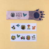 Londji - NATURE Temporäre Kinder - Tattoos - Kindertattoos - ROSA ECK