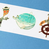 Londji - PIRATES Temporäre Kinder - Tattoos - Kindertattoos - ROSA ECK