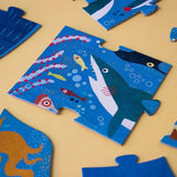 Londji - Puzzle (ab 3 Jahren) • My Big Blue Puzzle - ROSA ECK