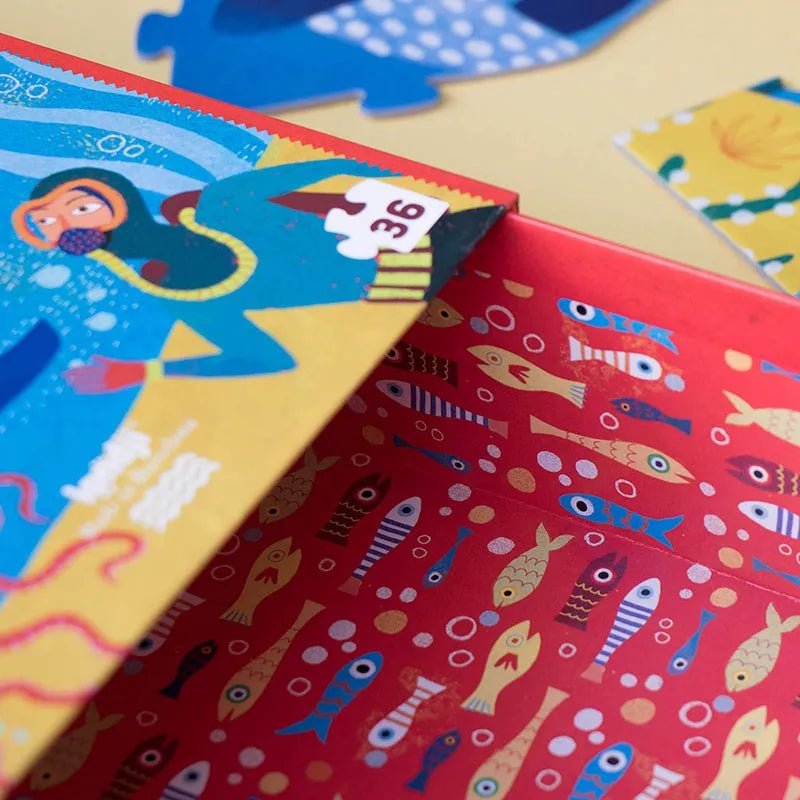 Londji - Puzzle (ab 3 Jahren) • My Big Blue Puzzle - ROSA ECK