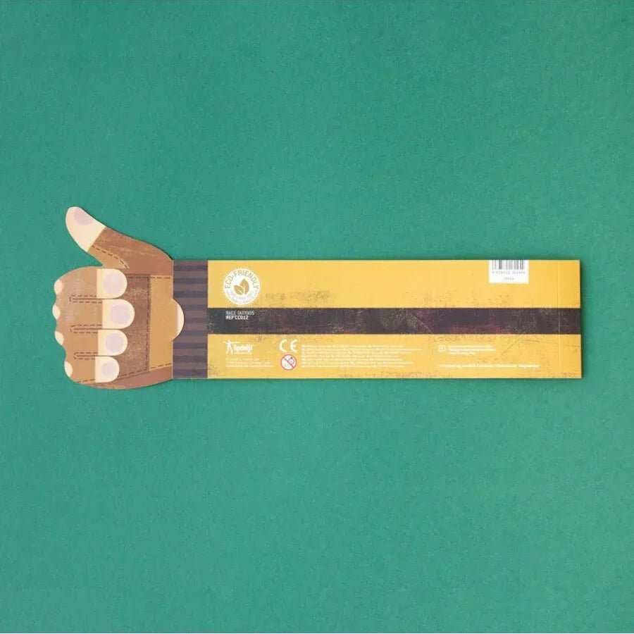 Londji - RACE Temporäre Kinder - Tattoos - Kindertattoos - ROSA ECK