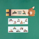 Londji - RACE Temporäre Kinder - Tattoos - Kindertattoos - ROSA ECK