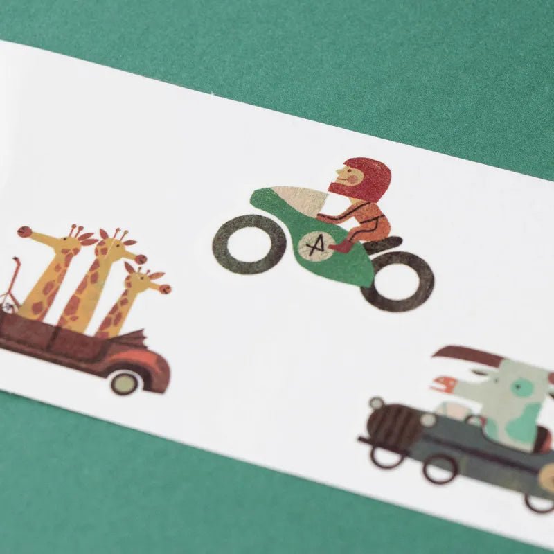 Londji - RACE Temporäre Kinder - Tattoos - Kindertattoos - ROSA ECK