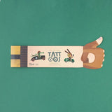 Londji - RACE Temporäre Kinder - Tattoos - Kindertattoos - ROSA ECK